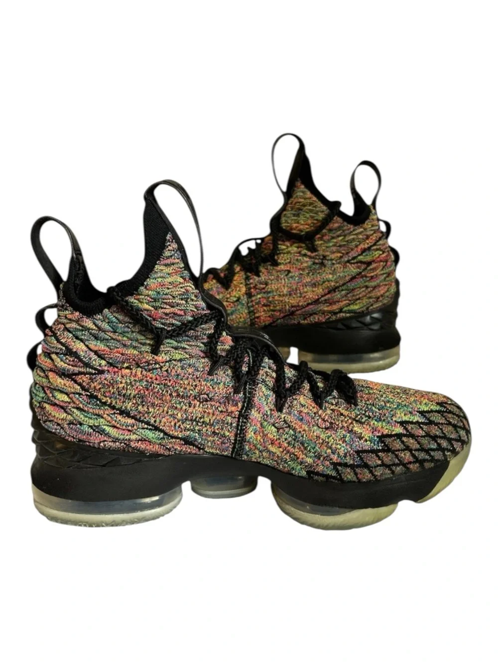 Nike LeBron 15 XV Four Horsemen Fruity Pebbles Multicolor 922811-901 Size 5Y